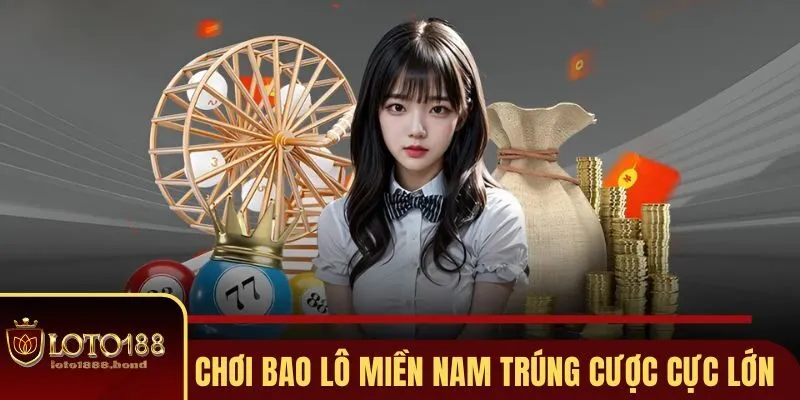 Lô Đề Miền Nam Loto188 - Đặt 1 Ăn 10, Sinh Lời Cực Khủng 3 Chơi bao lô lô đề miền Nam trúng cược cực đậm